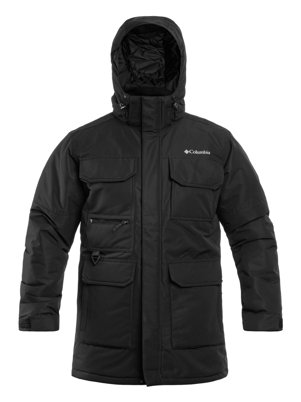 Columbia Men’s Landroamer ll Black Hooded Breathable Insulated Parka Jacket